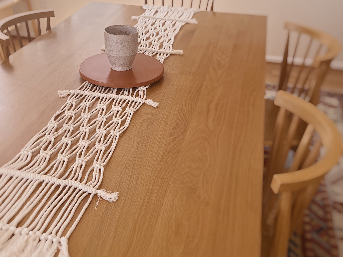 Boho Macrame Table Runner KIT + Tutorial