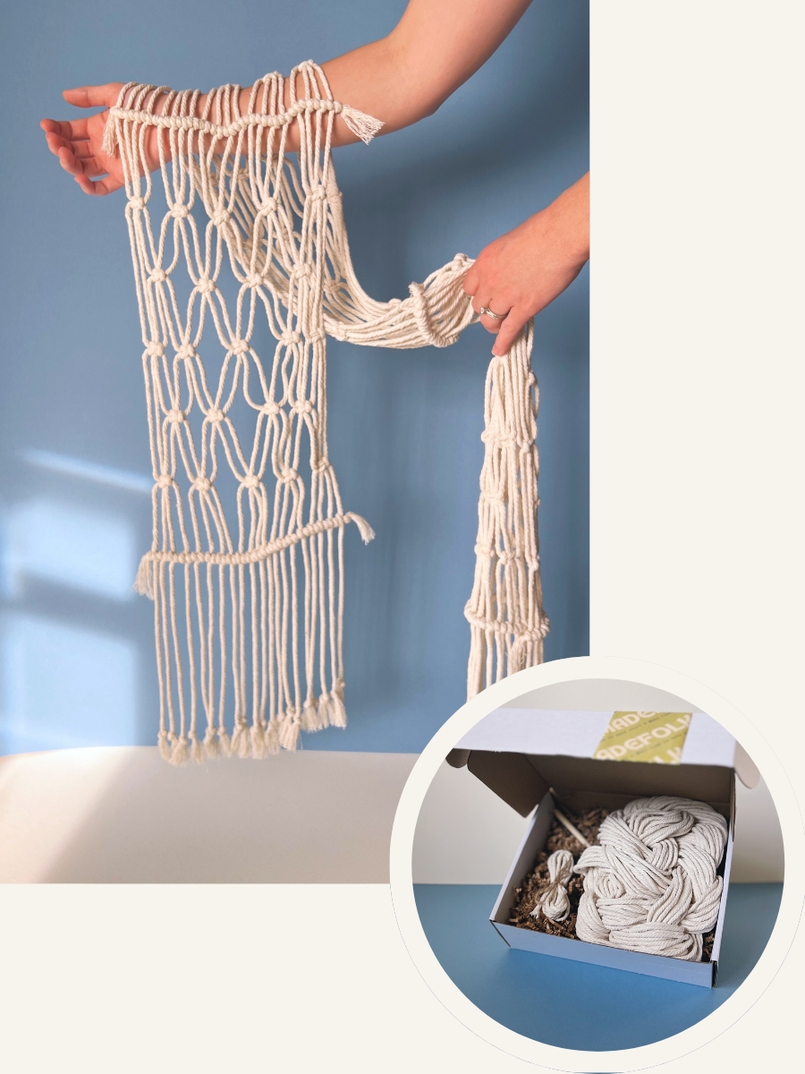 Boho Macrame Table Runner KIT + Tutorial