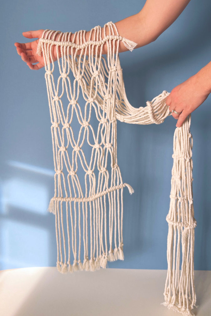 Boho Macrame Table Runner KIT + Tutorial